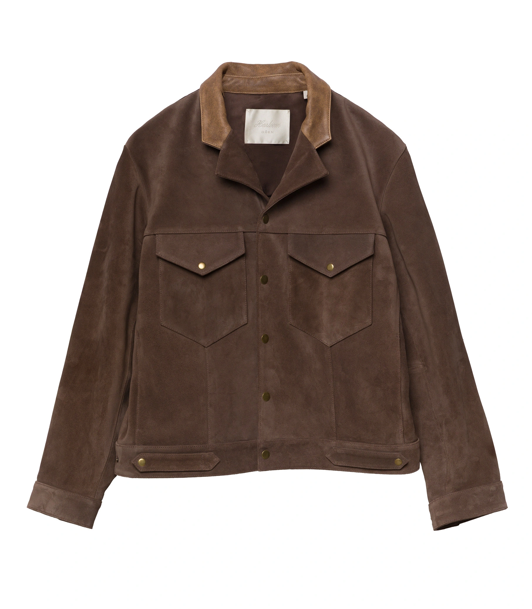 Doen Carson Suede Jacket in Sable Doen Carson Suede Jacket in Sable | Leather Jackets | Coveti