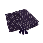 Doen Cascais Sarong in Navy Cadiz Foulard | Beachwear | Coveti