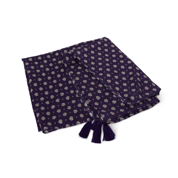 Doen Cascais Sarong in Navy Cadiz Foulard | Beachwear | Coveti