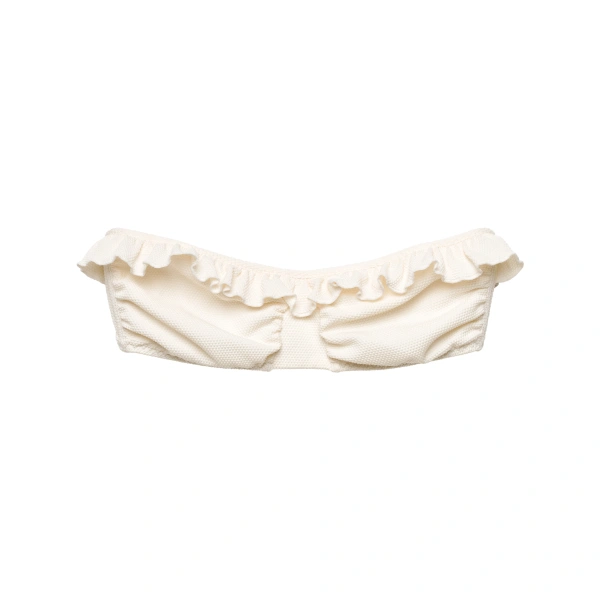 Doen Cece Bikini Top in Powder | Bikinis | Coveti