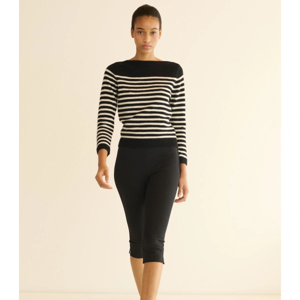 Doen Clairmont Sweater in Marceau Stripe | Sweaters | Coveti, view 5