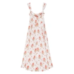Doen Clea Dress in Rose Petit Bouquet de Chamonix | Midi Dresses | Coveti