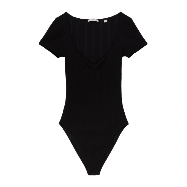 Coleta Bodysuit in Black