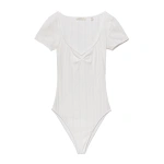 Doen Coleta Bodysuit in Salt | Bodysuits | Coveti