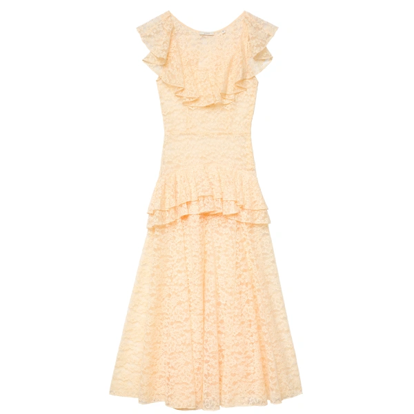 Costine Dress in Vanilla