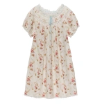 Doen Daphne Dress in Blanc Prairie Rose | Mini Dresses | Coveti