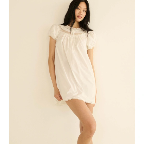Doen Daphne Dress in Salt | Mini Dresses | Coveti, view 4
