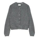 Doen Darcy Cardigan in Charcoal Melange | Cardigans | Coveti