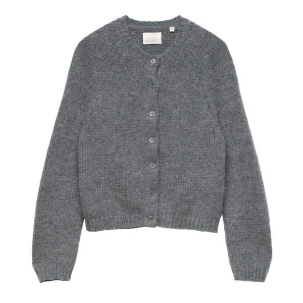 Darcy Cardigan in Charcoal Melange