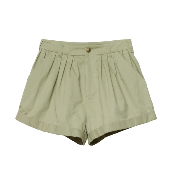 Doen Declan Short in Tea Leaf | Shorts | Coveti