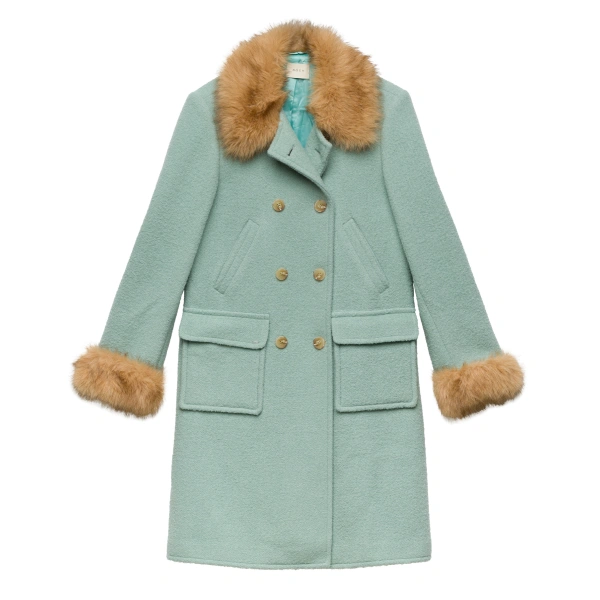 Deneuve Coat in Brighton Fog