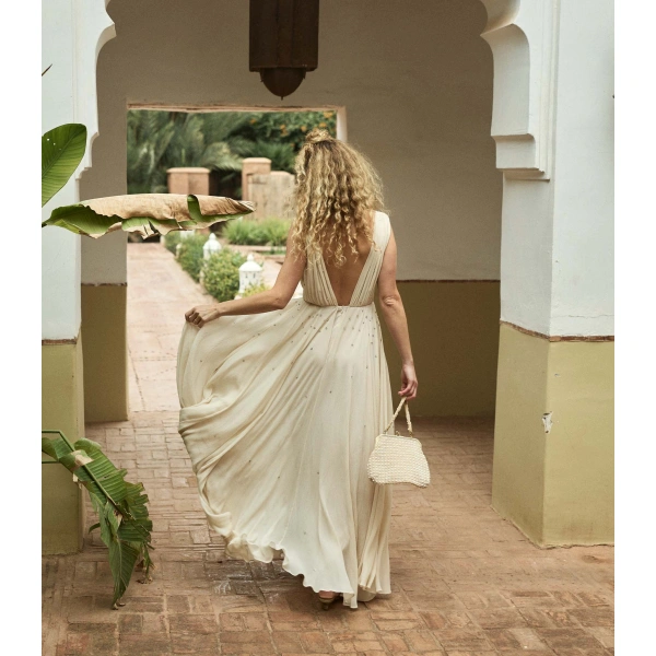 Doen Diamant Dress in Pirouette | Midi Dresses | Coveti, view 3
