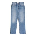 Doen Diana Crop Jean in Geneve Wash | Jeans | Coveti