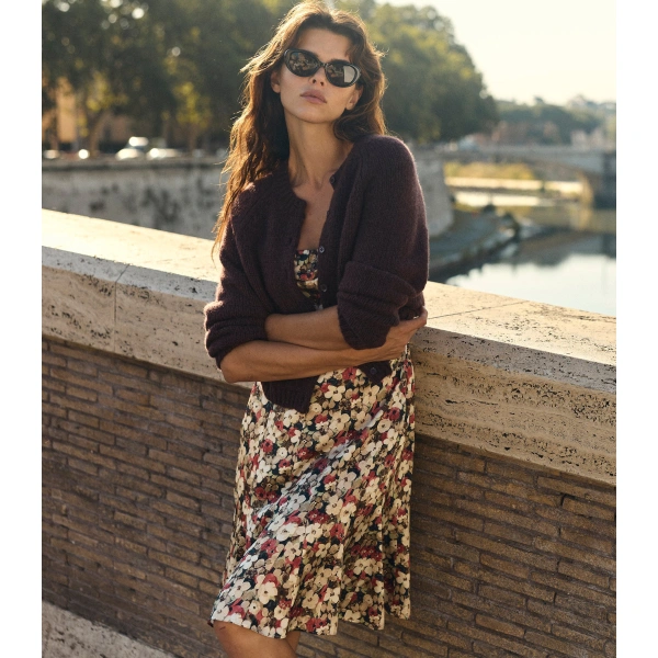 Doen Donielle Dress in Wildflower Bramble | Midi Dresses | Coveti, view 5