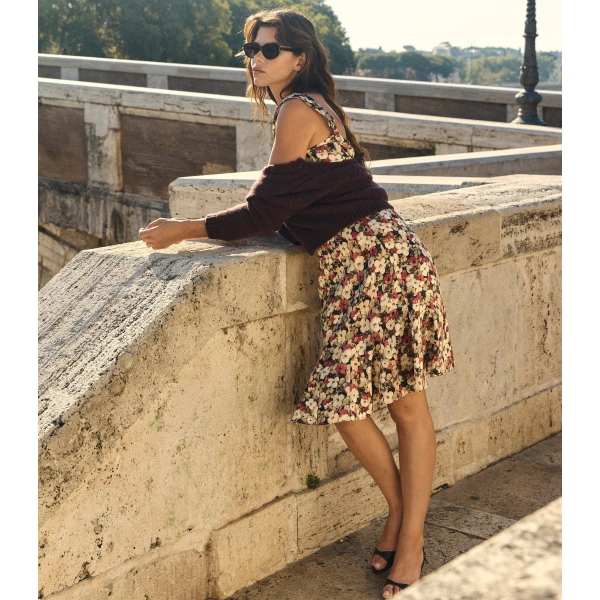 Doen Donielle Dress in Wildflower Bramble | Midi Dresses | Coveti, view 6