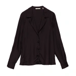 Doen Dorsia Top in Equestrian Brown | Blouses | Coveti