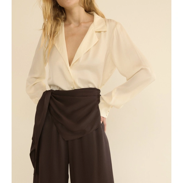 Doen Dorsia Top in Sea Salt | Blouses | Coveti, view 6