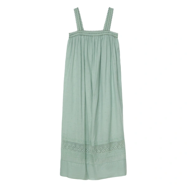 Doen Elarie Dress in Aloe | Maxi Dresses | Coveti