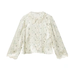 Doen Elianne Top in Camellia Bloom | Pyjamas | Coveti