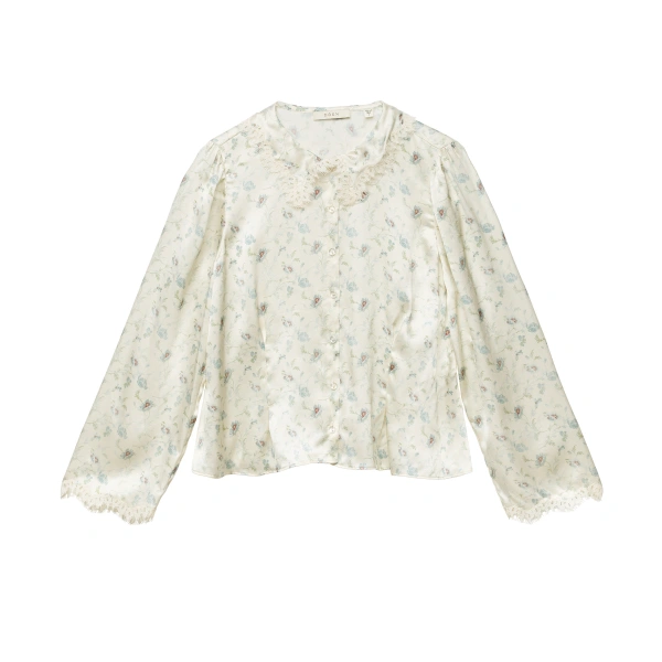 Elianne Top in Camellia Bloom