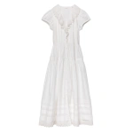 Doen Eliette Dress in Salt | Maxi Dresses | Coveti
