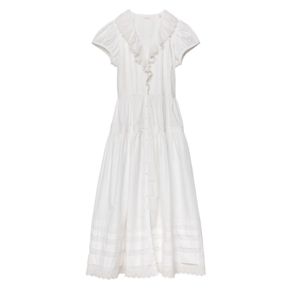 Eliette Dress in Salt