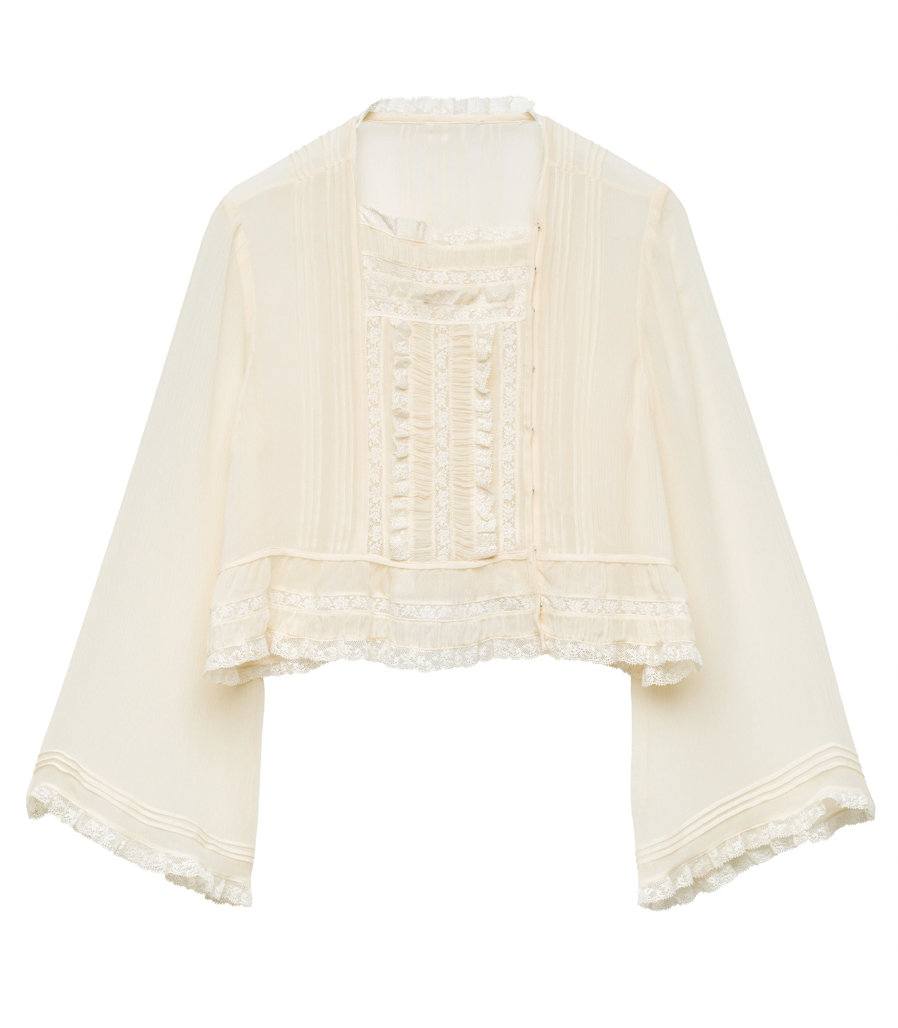 Doen Elodine Top in Sea Salt Doen Elodine Top in Sea Salt | Blouses | Coveti