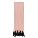 Doen Elowen Anniversary Skirt in Soft Peach | Midi Skirts | Coveti