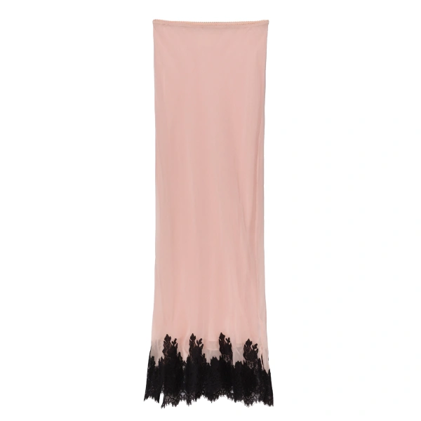 Doen Elowen Anniversary Skirt in Soft Peach | Midi Skirts | Coveti