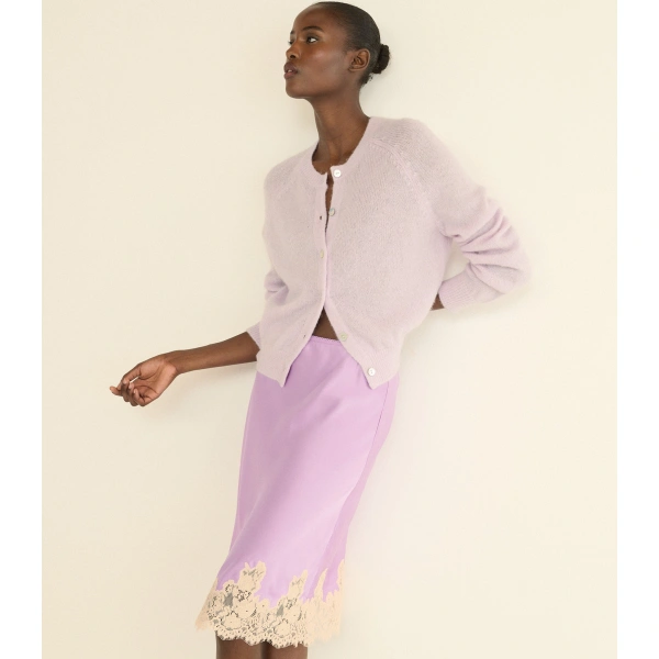 Doen Elowette Skirt in Orchid Blossom | Midi Skirts | Coveti, view 2