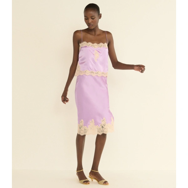 Doen Elowette Skirt in Orchid Blossom | Midi Skirts | Coveti, view 3