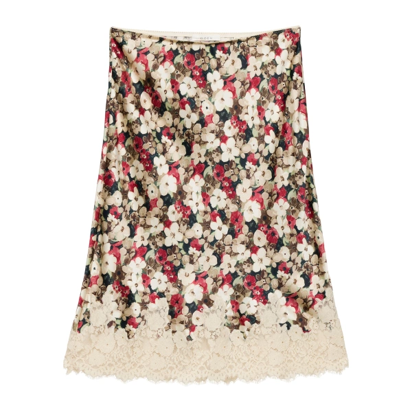 Doen Elowette Skirt in Wildflower Bramble | Midi Skirts | Coveti