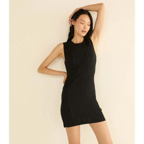 Doen Ema Dress in Black | Mini Dresses | Coveti, view 4