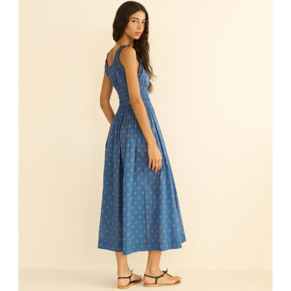 Doen Emmaretta Dress in Eartha Paisley | Midi Dresses | Coveti, view 6