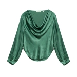 Doen Espoir Top in Laurel | Long Sleeve Tops | Coveti