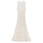 Doen Evangeline Dress in Pearl | Midi Dresses | Coveti
