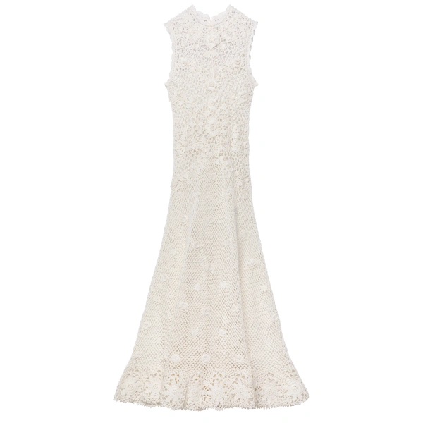 Evangeline Dress in Pearl
