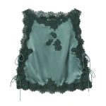 Doen Evania Top in Dulac Green | Blouses | Coveti