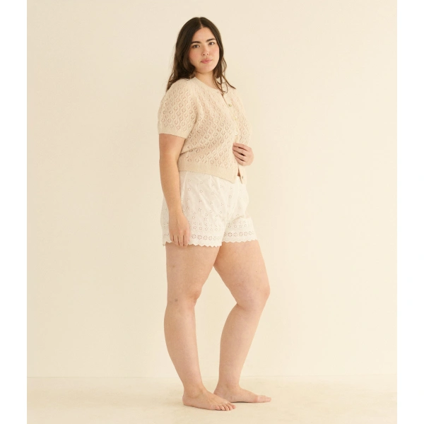 Doen Evelyn Cardigan in Heather Dogwood | Cardigans | Coveti, view 5
