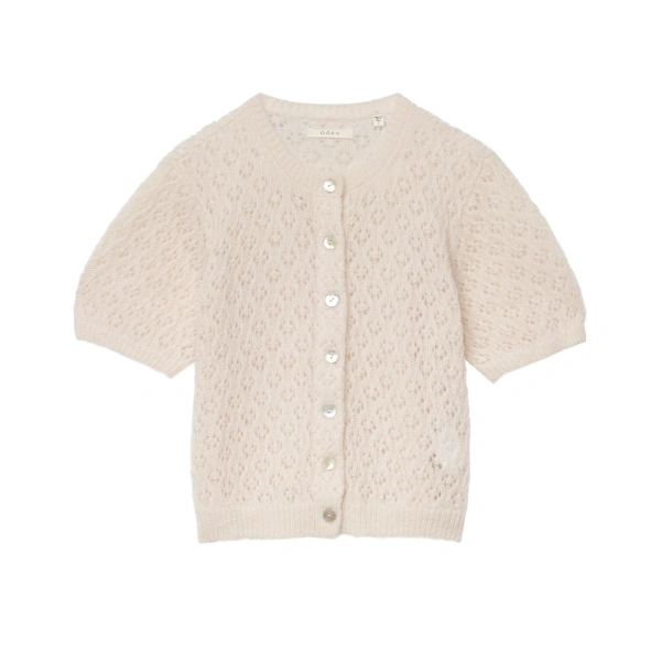 Doen Evelyn Cardigan in Heather Dogwood | Cardigans | Coveti