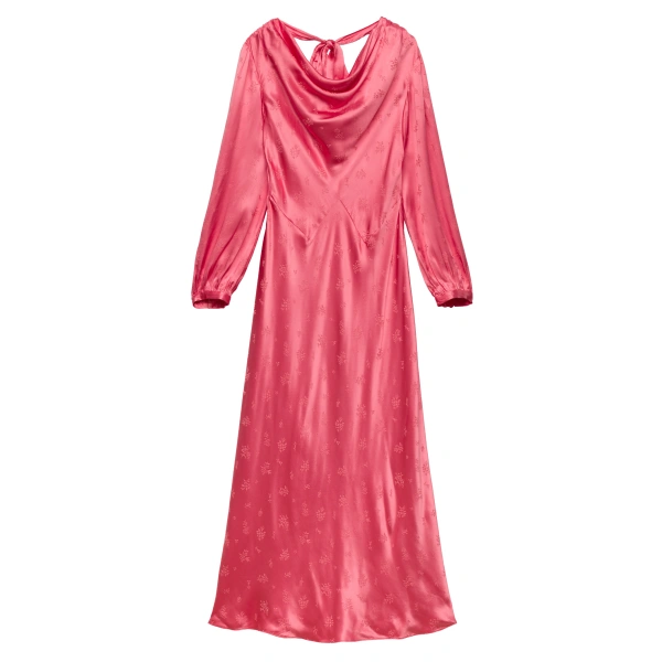 Félicité Dress in Wild Geranium