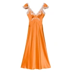 Doen Fiona Dress in Tangerine | Midi Dresses | Coveti
