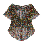Doen Floriette Top in Begonia Blossom | Blouses | Coveti