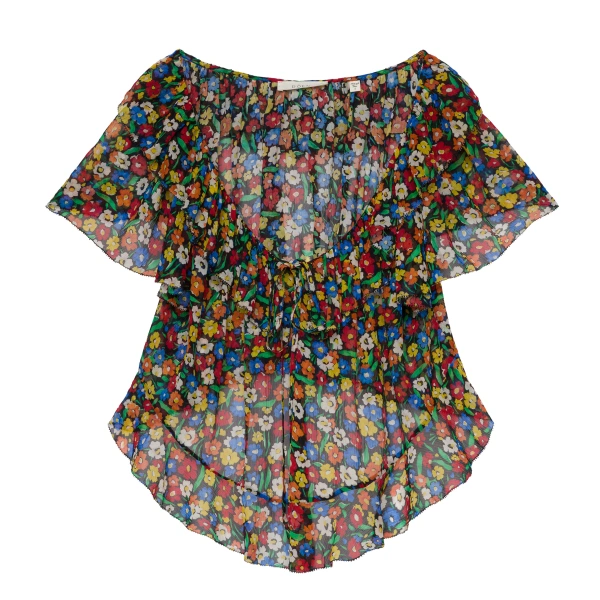 Floriette Top in Begonia Blossom