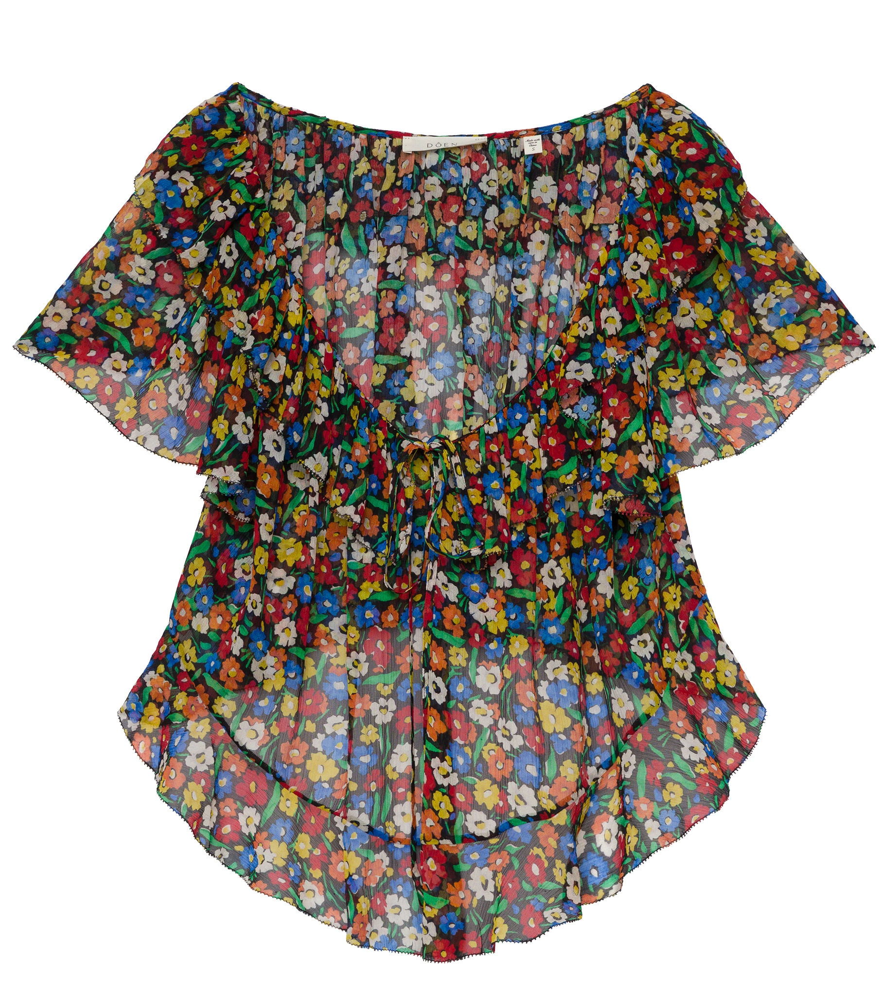 Doen Floriette Top in Begonia Blossom Doen Floriette Top in Begonia Blossom | Blouses | Coveti