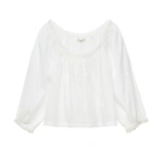 Doen Florine Top in Salt | Blouses | Coveti