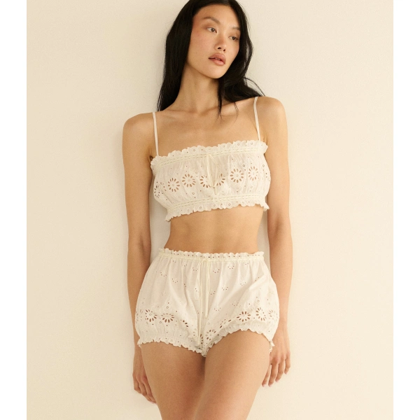 Doen Genna Short in Salt | Shorts | Coveti, view 3