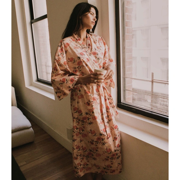 Doen Gisela Robe in Tulip Posy | Robes | Coveti, view 2