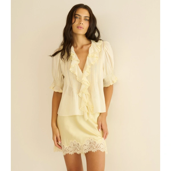 Doen Giulietta Skirt in Gateau | Mini Skirts | Coveti, view 4