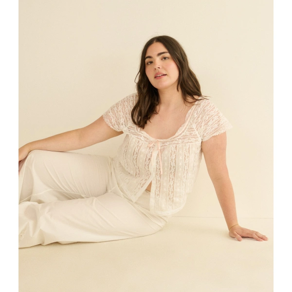 Doen Greta Top in Salt | Blouses | Coveti, view 5
